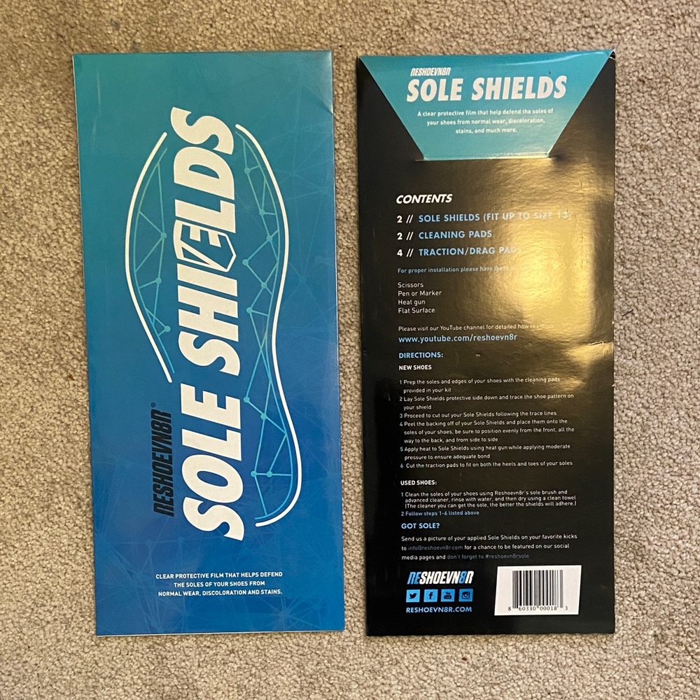Reshoevn8r Sole Shields